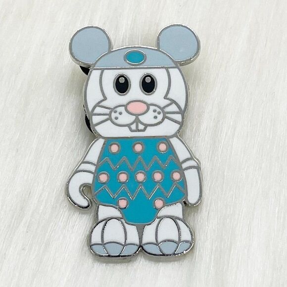 🔮 5/$25 Disney‎ Vinylmation Easter Egg Bunny Pin - Picture 1 of 3